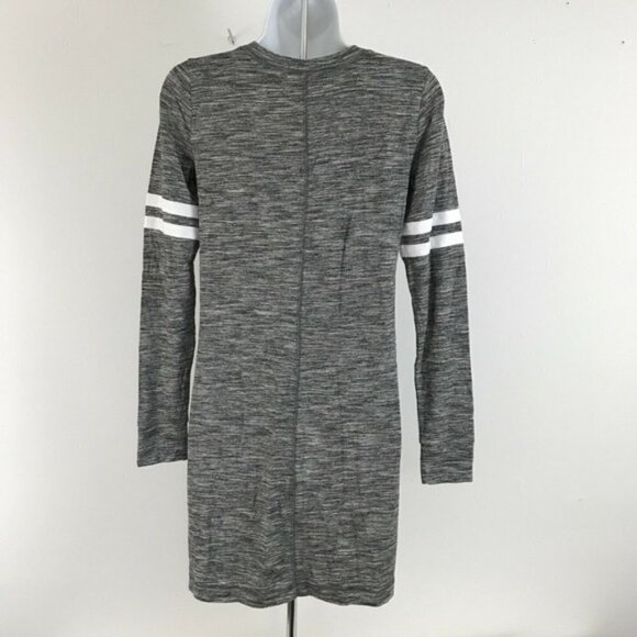 Hollister Gray T-shirt Dress Long Sleeve S… - Picture 4 of 4